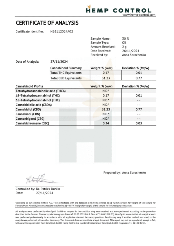 Naturlig Hampolie 30% – Spar 25% - Image 8